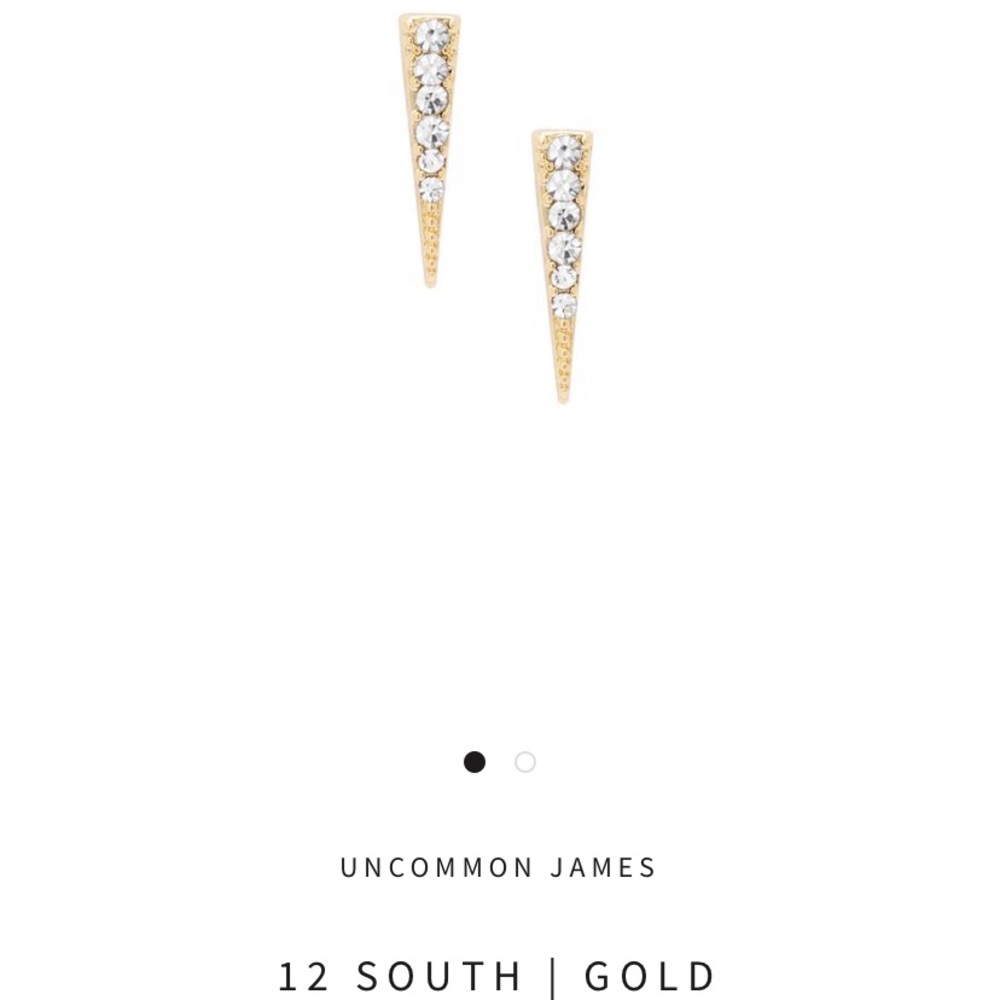 Uncommon James 12 South Gold Earrings